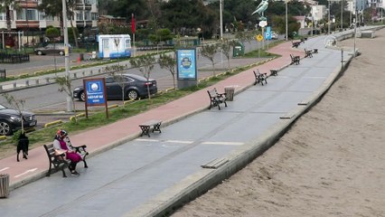 Samsun'da 'evde kal' çağrısı etkili oldu