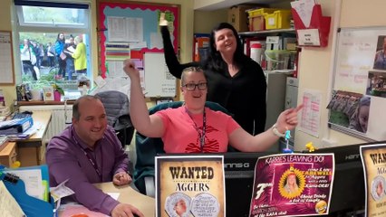 Ratton teachers say goodbye to Year 11 pupils with Uptown Funk lip sync