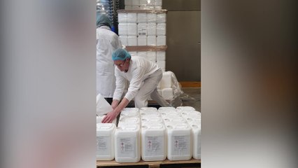 Coronavirus: la sucrerie de Tirlemont a décidé de passer de la production de sucre au gel désinfectant pour les mains