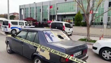 Adliye önünde silahlı kavga: 3 yaralı