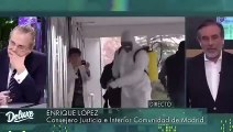 Miguel Carmona, del PSOE, le ordena a Telecinco que corte para que no se hable bien de las medidas de Isabel Ayuso