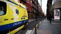 İspanya'da sokağa çıkma yasağı - Polis kontrolleri - BİLBAO