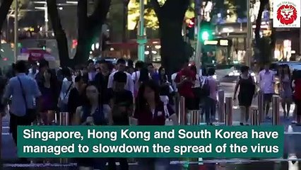 covid-19 cases are reducing in these countries.