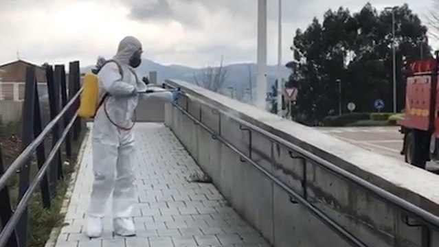 UME desplaza a Cantabria 97 militares para ayudar en desinfección