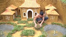 Build Swimming Pool Underground Fish Around Secret Underground Dog House
