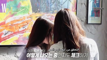 [Arabic Sub] Behind the scenes of Gucci Photoshoot by W Korea