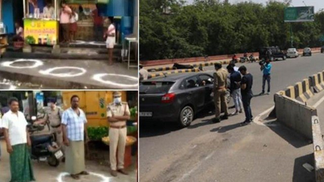 Lock Down In Vijayawada : Shops Open, Public on Roads For Food Items & Daily Needs