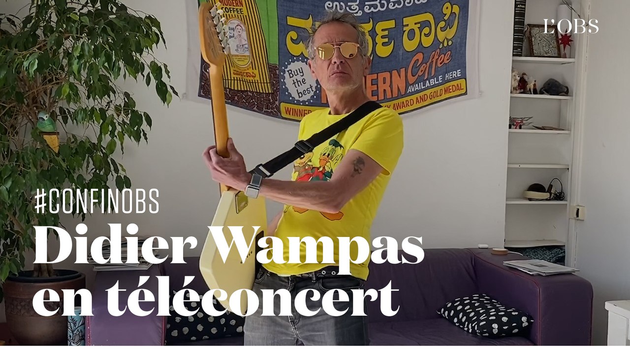 Téléconcert : Didier Wampas veut "Sauver le mon...