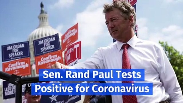 Sen. Rand Paul Tests Positive for Coronavirus