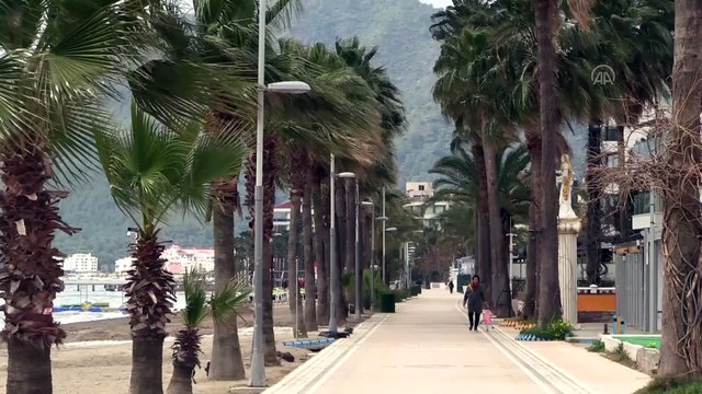 Turizm merkezleri, koronavirüs tedbirleri nedeniyle en sakin günlerini yaşıyor - MUĞLA