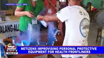 Netizens improvising personal protective equipment for health frontliners