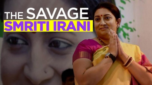 5 times Smriti Irani shut down trolls like a boss