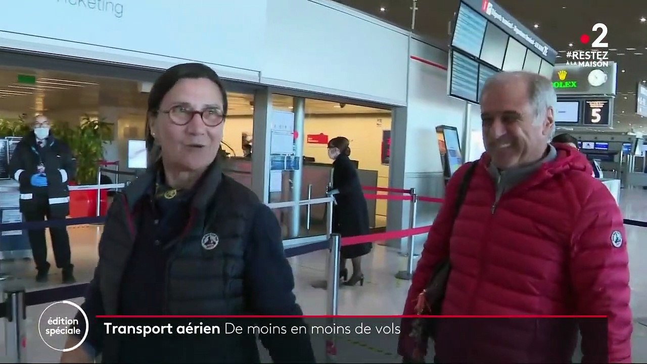 Coronavirus : l’aéroport Roissy-Charles-de-Gaulle au ralenti