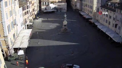 - İtalya'nın ünlü tarihi ve turistik bölgelerinde 'korona virüs' ıssızlığı