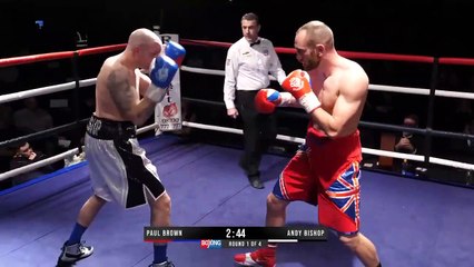 Paul Brown vs Andy Bishop (29-02-2020) Full Fight