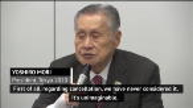 Postponement an option but the Olympics won't be cancelled - Tokyo 2020 President