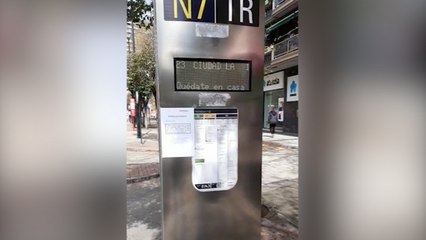 Avanza instala el lema '#quedateencasa" en las pantallas