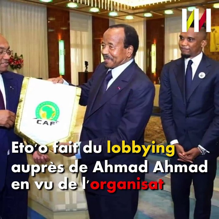 Samuel Etoo affiche son Soutien à Paul Biya