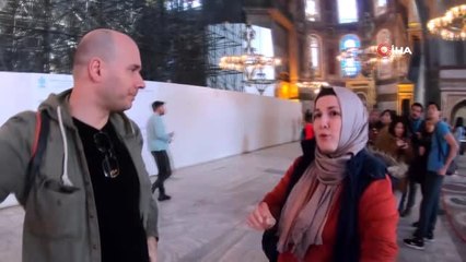 Ayasofya tarihinde ilk kez, çıplak sesle okunmuş akustik test kaydı