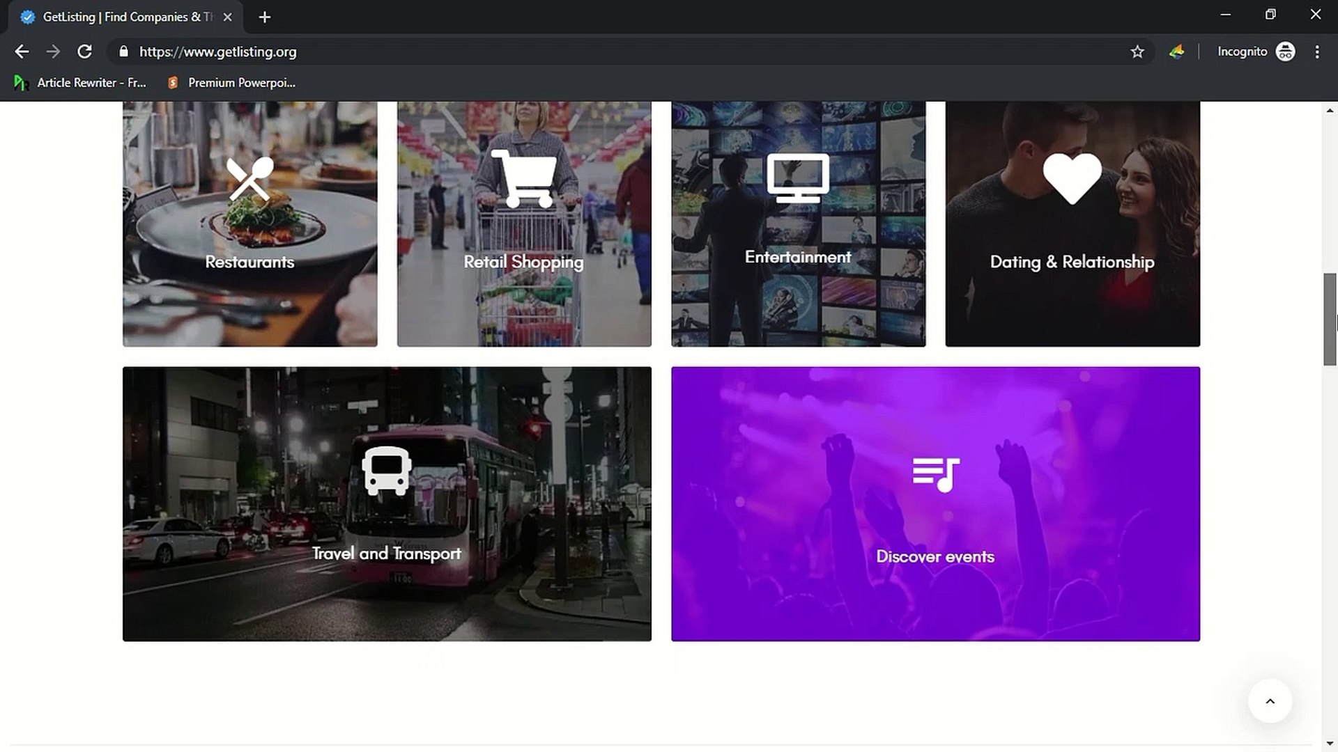 ⁣Upcoming Events | Discover Events Near Your City | GetListing