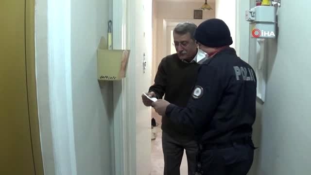 Gazinin alışveriş listesi polisi market market gezdirdi