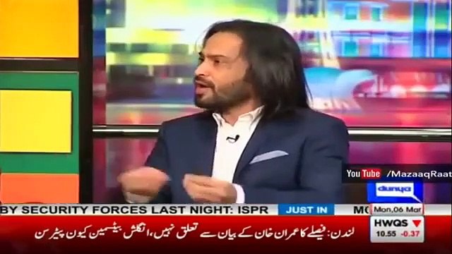 AmanUllah Ki Waqar Zaka Ko Zabardast Juggat Mazaaq Raat Dunya News
