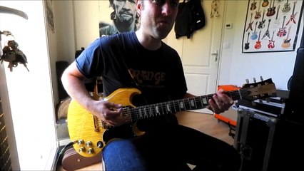 Momose Korina Sg Back in Black Guitar Cover