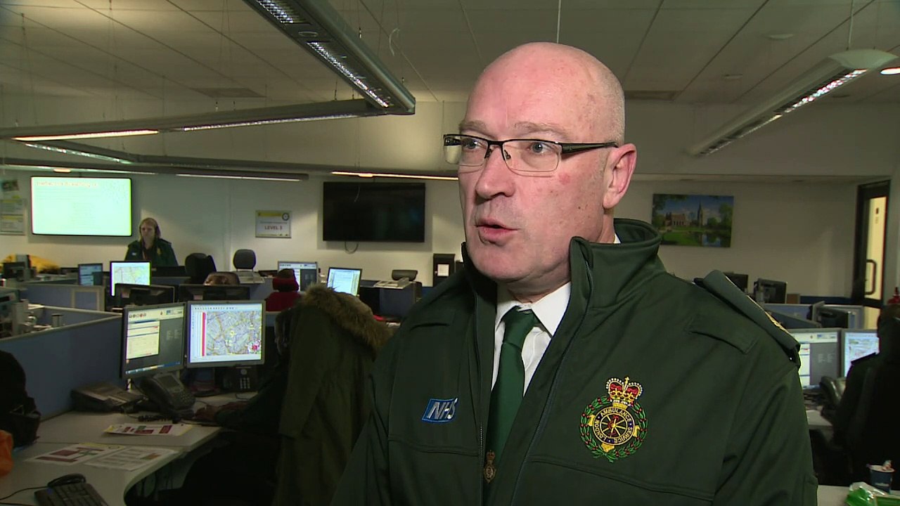 London Ambulance Service busier than New Year's Eve