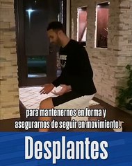 Lunges with Larry Nance Jr. (Spanish Subtitles)