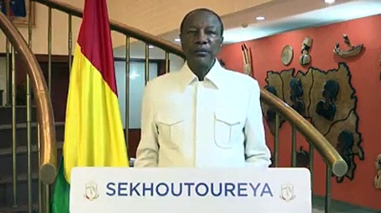 Alpha Condé appelle les guinéens à se rendre aux urnes et répond à ses détracteurs