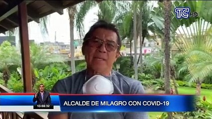 Alcalde de Milagro fue diagnosticado con coronavirus