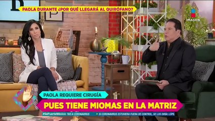 ¿Paola Durante en riesgo de coronavirus por haber tenido contacto con Odalys?