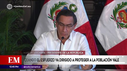 Edición Mediodía: Vizcarra anunció que hay 395 infectados en Perú