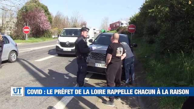 Le préfet de la Loire prend de nouvelles mesures pour assurer le confinement