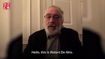Robert De Niro'dan corona virüsü mesajı
