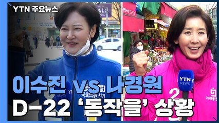 '서울 동작을' 지지율은 이수진, 인지도는 나경원이 앞서 / YTN