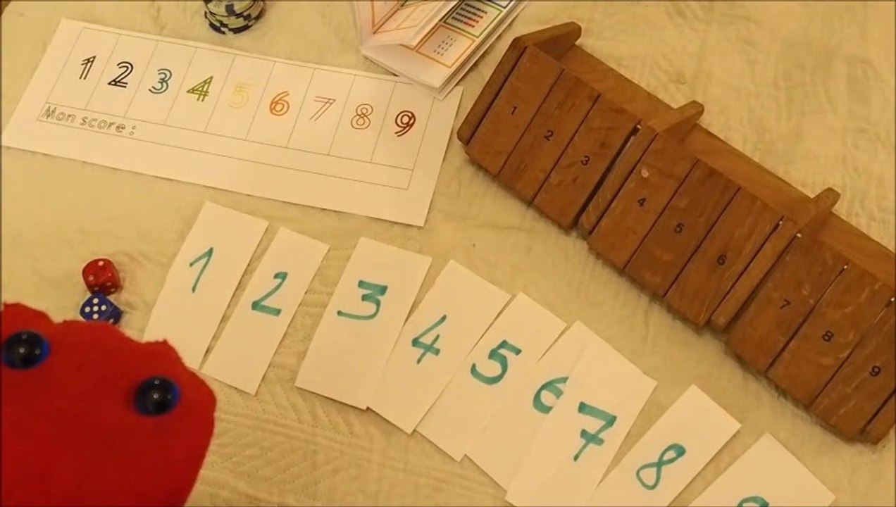 shut the box règle