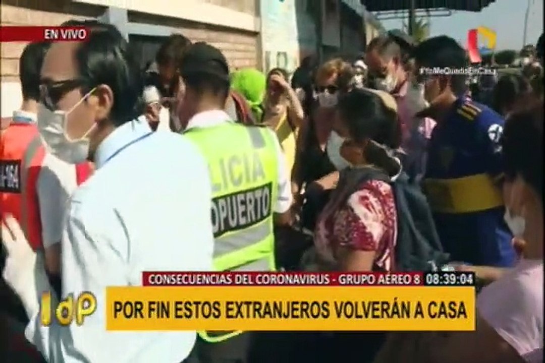 Turistas regresarán a su país y agradecen a peruanos: “estuvieron muy atentos, gracias”