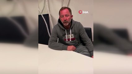 Sergen Yalçın: 'Bir hastalık belirtim yok'