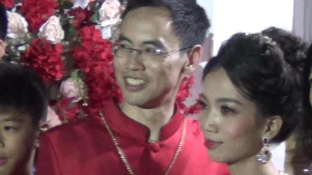 Cambodian Christian & Traditional Wedding, mostly in English, Part 3-3, ThaiCambodia 20-44, Off Phnom Penh, 18 Jan 20