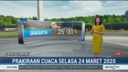Prakiraan Cuaca Selasa 24 Maret 2020