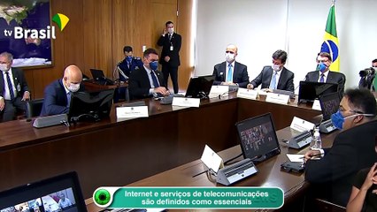 Internet e serviços de telecomunicações são definidos como essenciais
