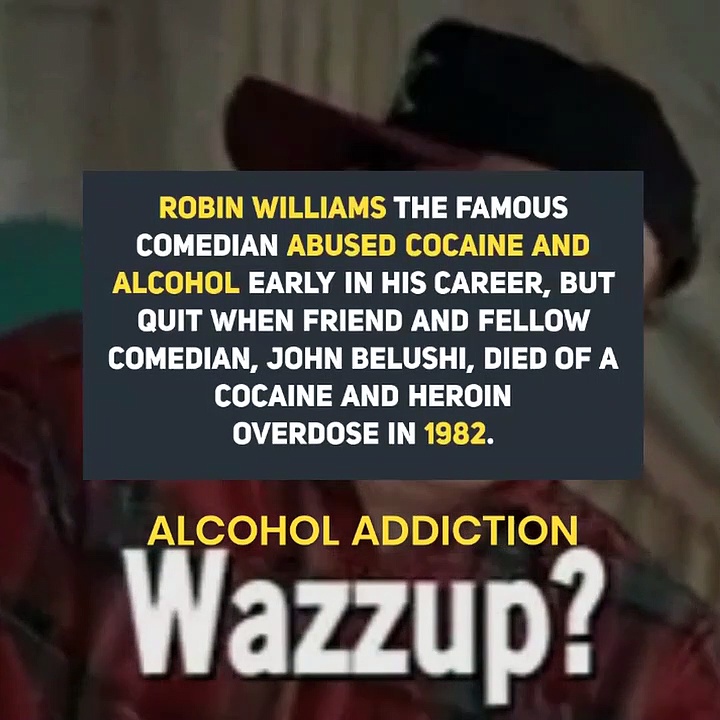Robin Williams Alcohol Addiction