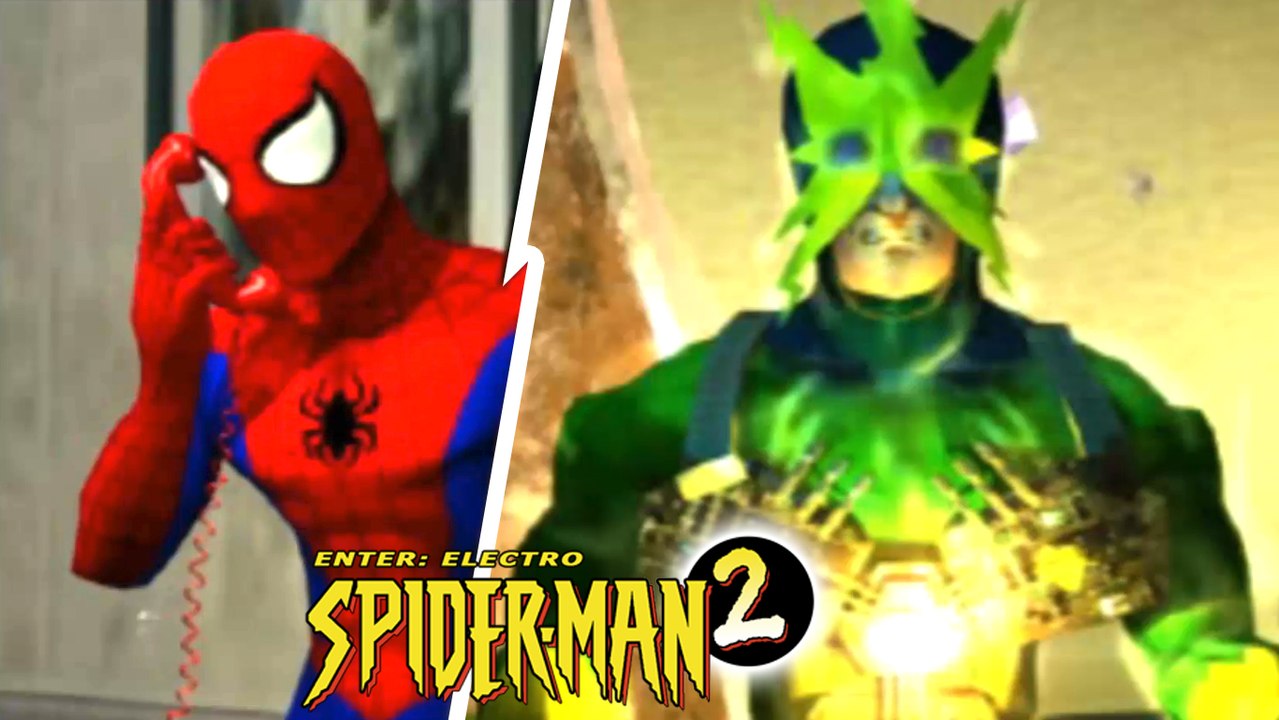 Spider-Man 2: Enter Electro All Cutscenes | Full Game Movie (PS1) 1080p