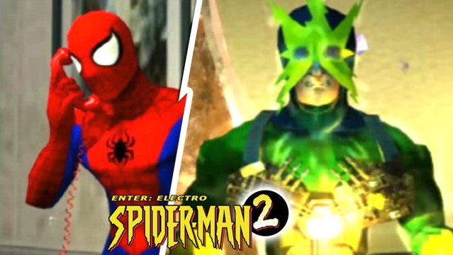 Spider-Man 2: Enter Electro All Cutscenes | Full Game Movie (PS1) 1080p