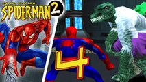 Spider-Man 2: Enter Electro Walkthrough Part 4 (PS1) Lizard Boss Fight