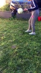 U13F - Zoé Riboh - 82 jongles en 1 minute