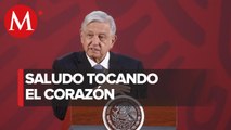 AMLO propone saludo para evitar el coronavirus