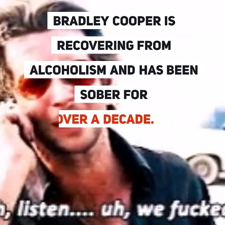 Bradley Coopers Struggle With Alcohol Addiction