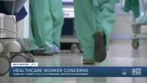 Healthcare workers concerned about coronavirus pandemic